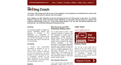 Desktop Screenshot of phdwritingcoach.com